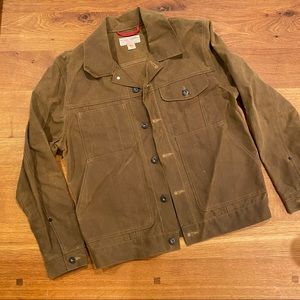 Filson Men’s Waxed Tin Cloth Jacket